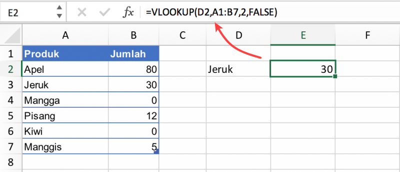 Rumus excel